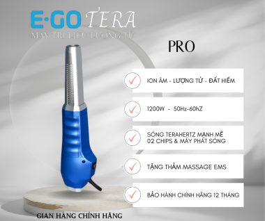 MÁY TRỊ LIỆU LƯỢNG TỬ E-GO TERA - DÒNG PRO