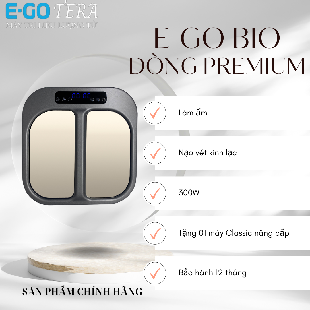 MÁY TRỊ LIỆU NĂNG LƯỢNG E-GO BIO - DÒNG PREMIUM 