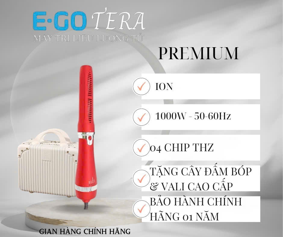 MÁY TRỊ LIỆU LƯỢNG TỬ E-GO TERA- DÒNG PREMIUM 